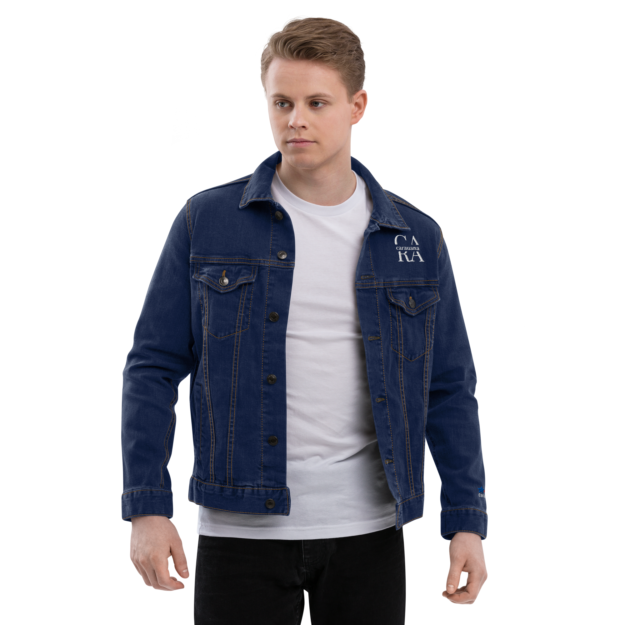CaRaUaNa Original denim jacket Blue Carauana Store