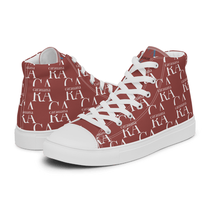 CARAUANA Hip Hop canvas shoes Brown Branded