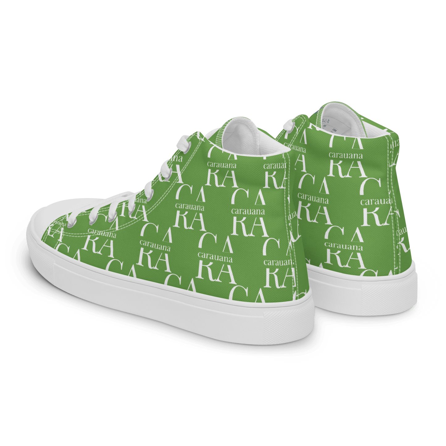 CARAUANA Hip Hop canvas shoes Green Branded