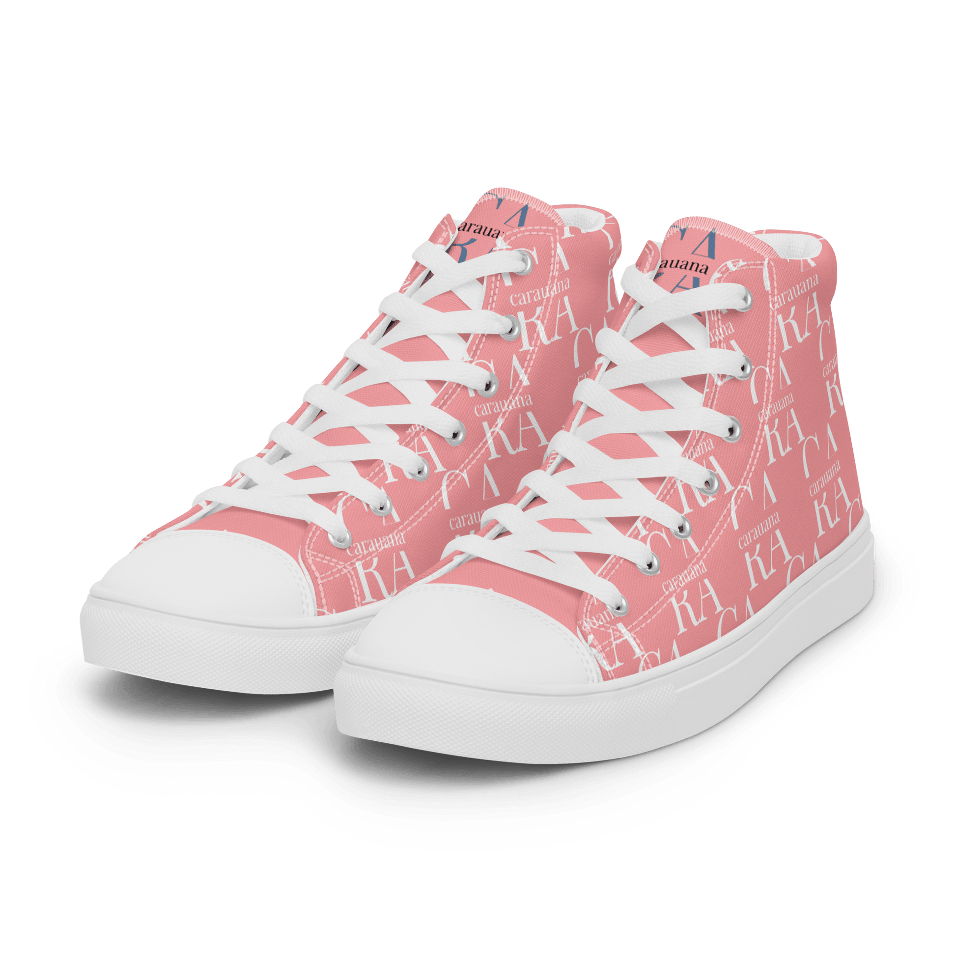 CARAUANA Hip Hop canvas shoes Pink Branded