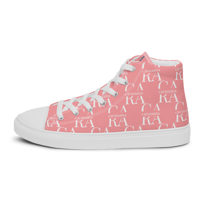 CARAUANA Hip Hop canvas shoes Pink Branded