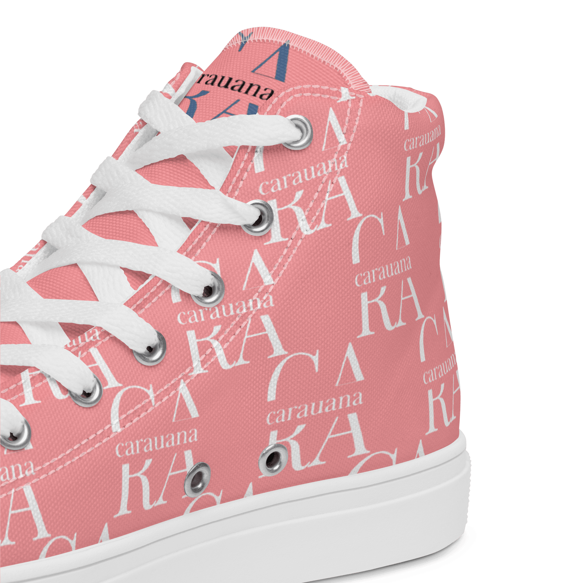 CARAUANA Hip Hop canvas shoes Pink Branded