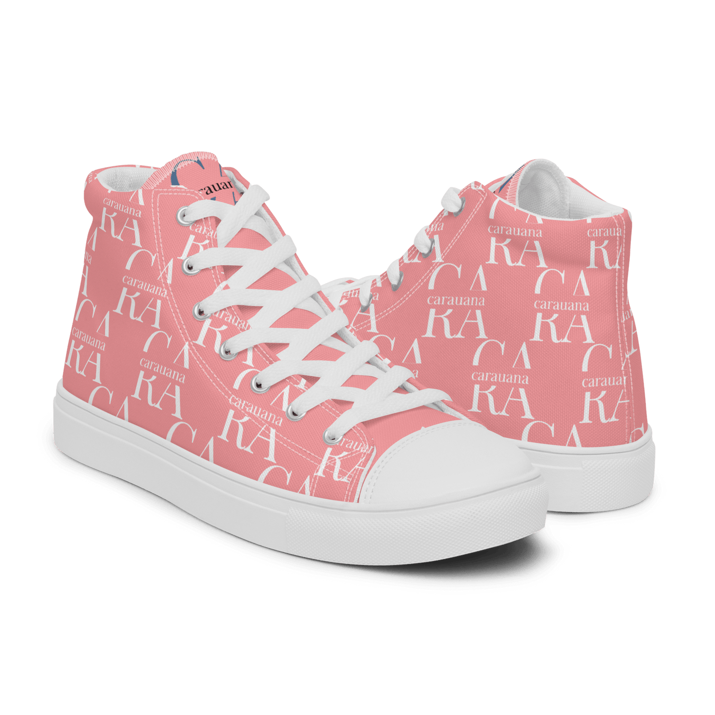 CARAUANA Hip Hop canvas shoes Pink Branded